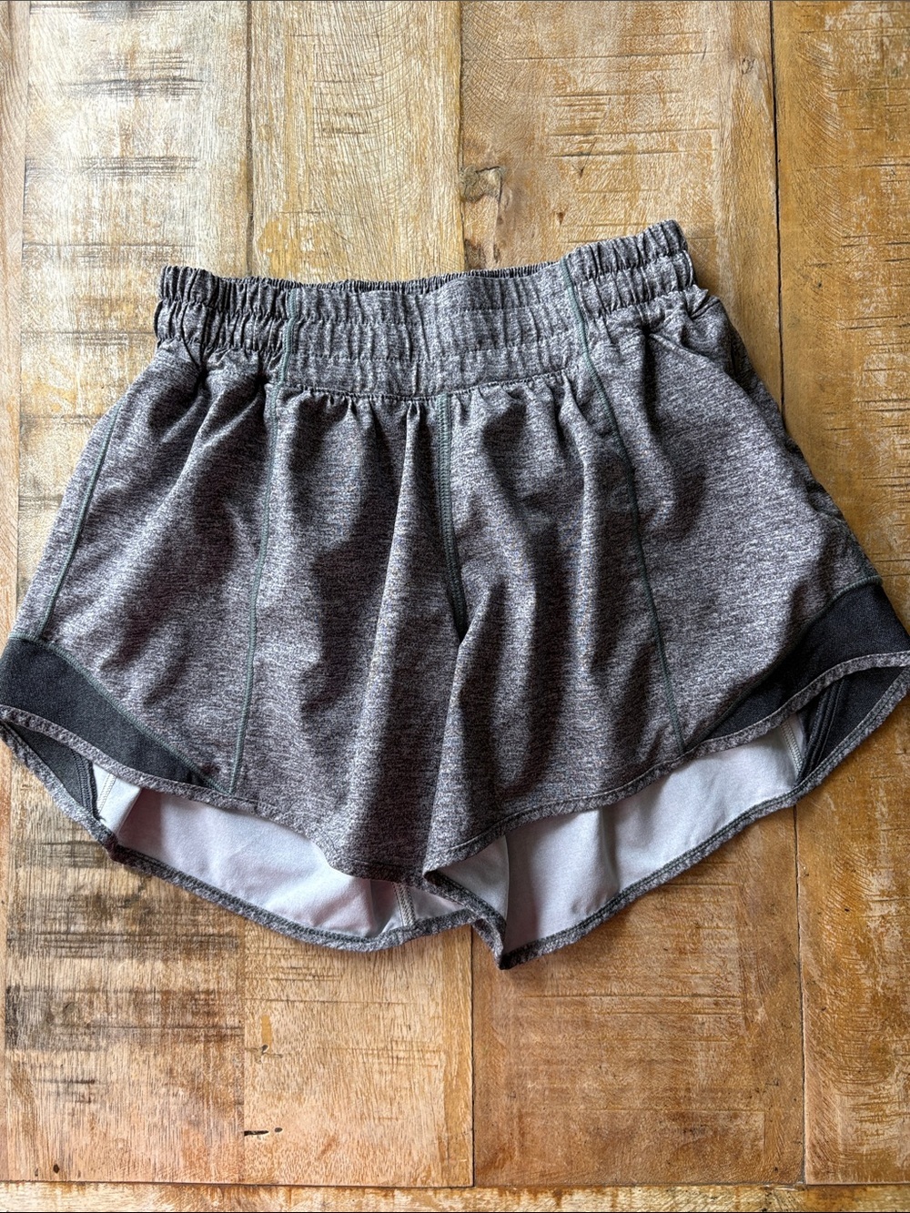 Lululemon Women's Gray Athletic Shorts size 2 tall
